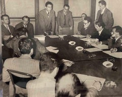 Meeting – Vintage-Fotografie des frühen 20. Jahrhunderts