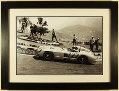 Mercedes Benz 300SLR, No 722, Mille Miglia 1955 signed by Stirling Moss