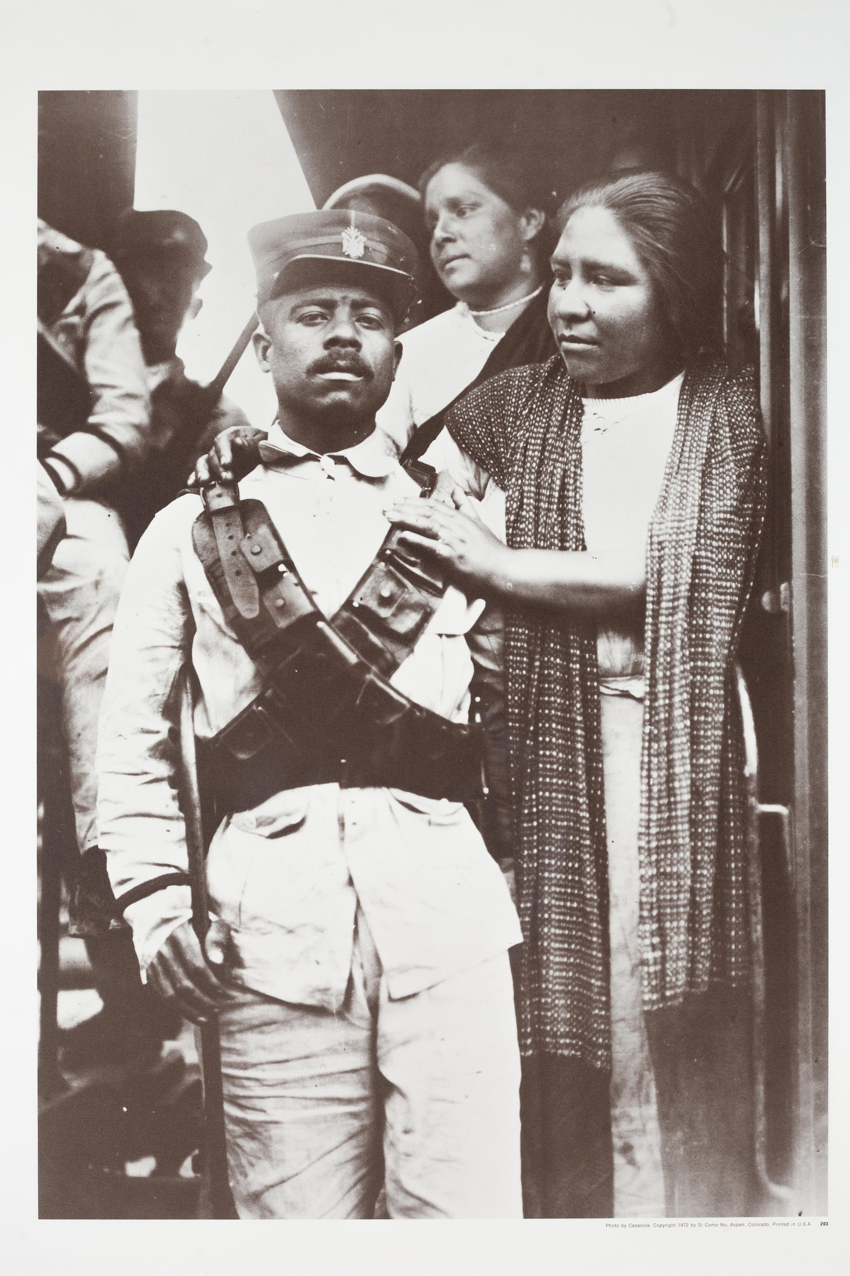 Mexican Revolution Portrait (1) - Print by Unknown