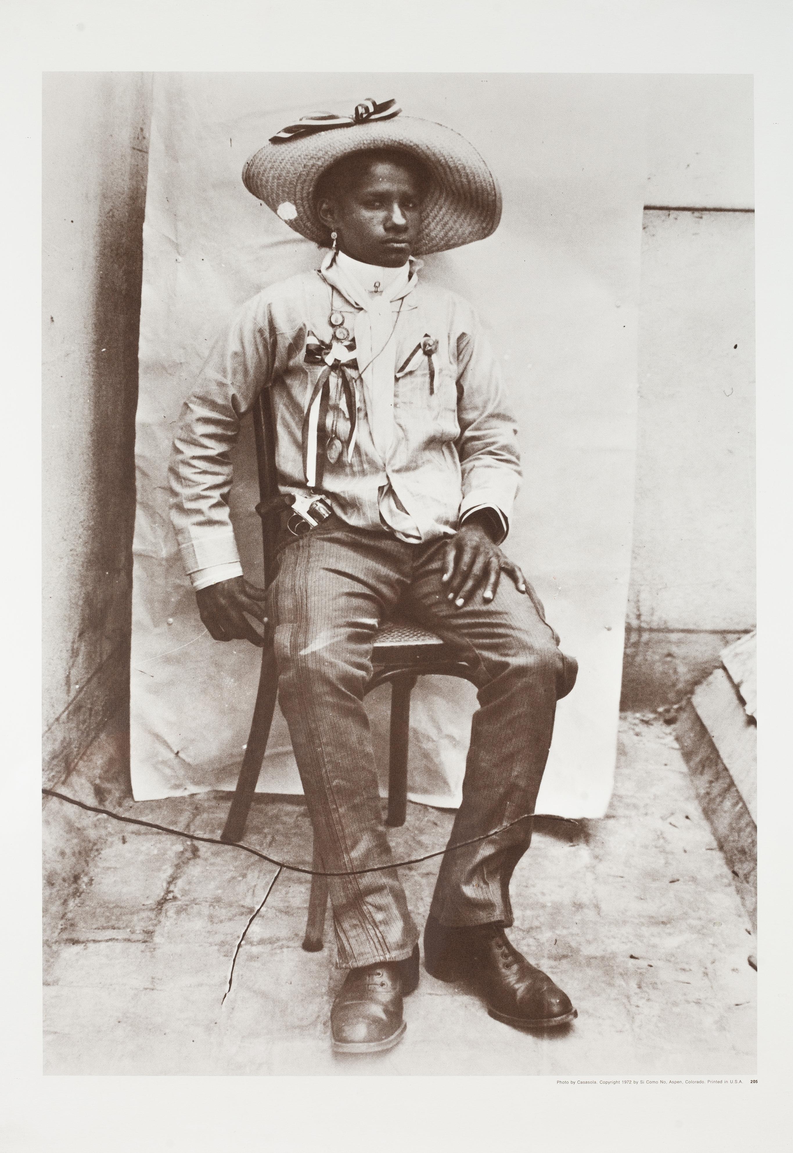 Mexican Revolution Portrait (3) - Print by Unknown
