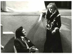 Micaela Esdra y Lino Capolicchio - Foto de época - Años 80