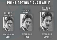 Michael Douglas Headshot Fine Art Print