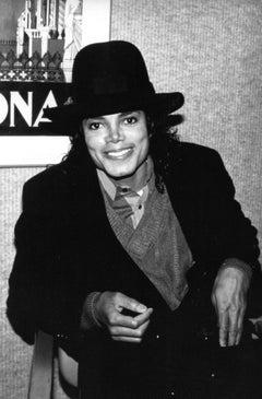 Michael Jackson Candid and Smiling Vintage Original Photograph