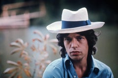 Vintage Mick Jagger in Awesome Color Globe Photos Fine Art Print