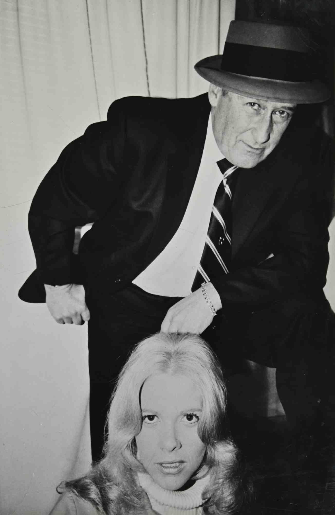 Portrait Photograph Unknown - Mickey Spillane et Sherri Spillane - Photographie vintage, années 1960