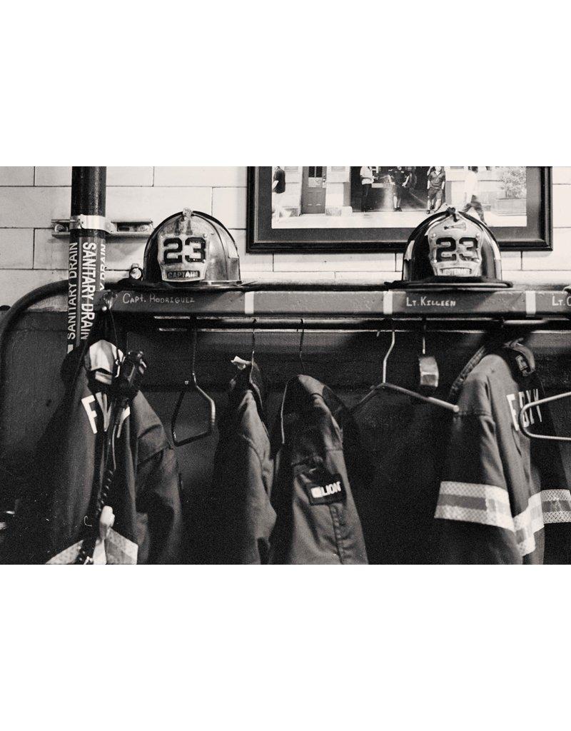 Unknown Black and White Photograph - Midtwon New York Firestation II