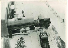 Milk Distribution - American Vintage Photograph - Mid 20th Century