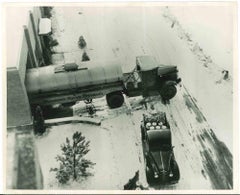 Milk Distribution - American Vintage Photograph - Mid 20th Century