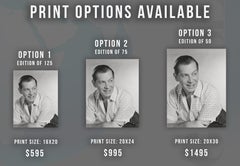 Milton Berle Smiling Classic Portrait Fine Art Print