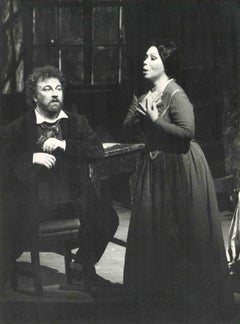 Mirella Freni y Chris Merritt (Bohème) - Foto de época - Años 70