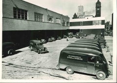 Modern Newspaper Plant - American Vintage Photograph - Mid 20th Century