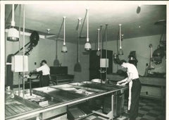 Modern Newspaper Plant - American Vintage Photograph - Mid 20th Century