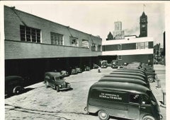 Modern Newspaper Plant - American Vintage Photograph - Mid 20th Century