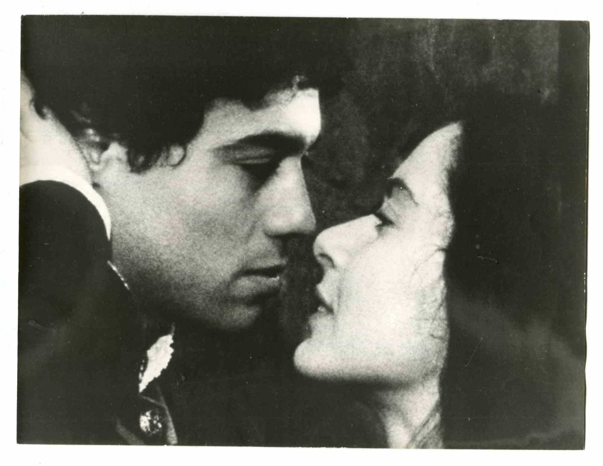Unknown Figurative Photograph - Monica Guerritore - Vintage Photograph - 1970s