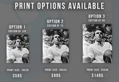 Montgomery Clift Dramatic Outdoors Portrait Movie Star News Fine Art Print