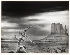 "Monument Valley" Fotografía en blanco y negro