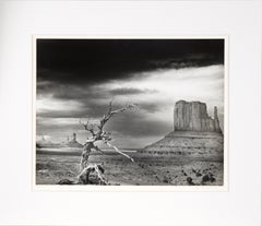 "Monument Valley" Black and White Photograph