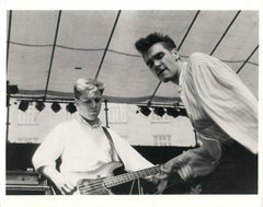 Morrissey and Andy Rourke Performing Vintage Original Photograph