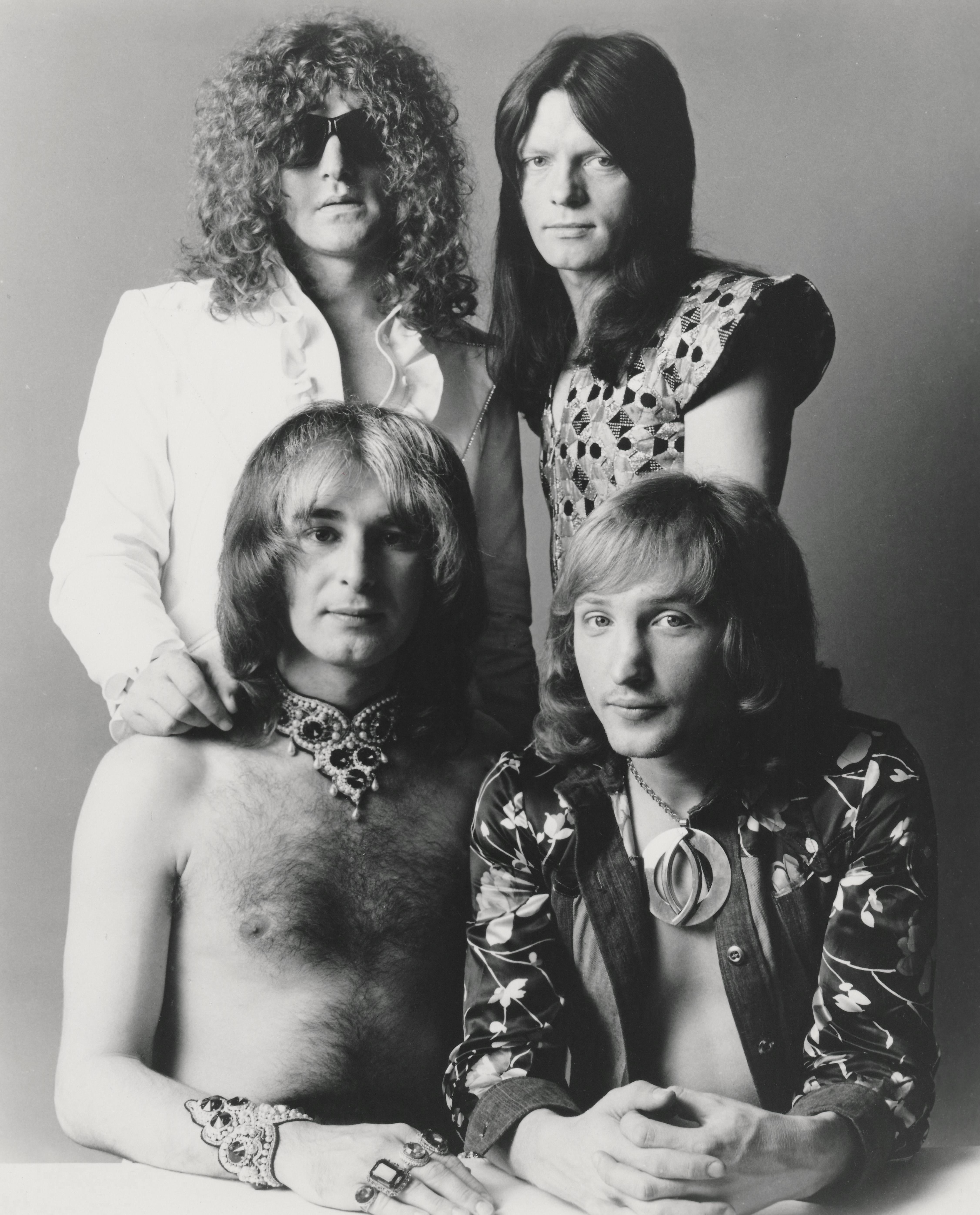 Portrait du groupe Mott the Hoople