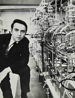  Carl Edward Sagan – Vintage-Foto – Mitte des 20. Jahrhunderts