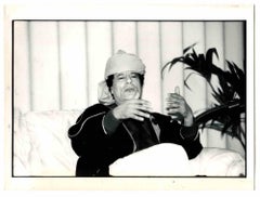 Muammar Gaddafi – Vintage-Foto – 1980er Jahre