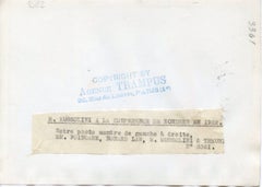 Mussolini during the Second Congress in London - Vintage Photo 1922