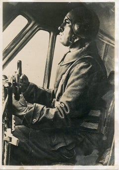 Mussolini In Command - Vintage-B/W-Fotografie - 1937
