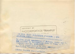 Mussolini im Sanatorium – Historisches Schwarz-Weiß-Foto, 1934