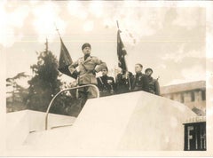 Mussolini's Speech - Vintage Photo - 1930s