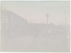 Postamt Nagasaki - Original handkolorierte Fotografie aus der Meiji-Ära, Japan