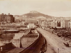 Naples with a view of the harbour and Castel Nuovo