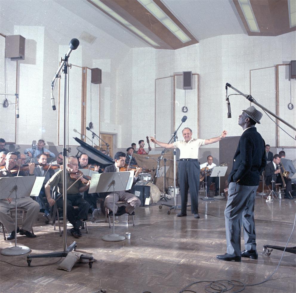 Unknown Color Photograph - Nat King Cole, Let’s Face the Music