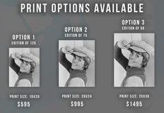 Natalie Wood in Hat Fine Art Print