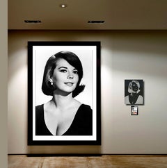 Natalie Wood - Fotografía y negativo antiguo de gran formato