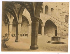 Nationalmuseum Corridor , Florenz – Vintage-Foto – frühes 20. Jahrhundert