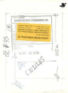 New Order Candid Group Portrait Vintage Original Photograph