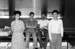 New Order Candid Group Portrait Vintage Original Photograph