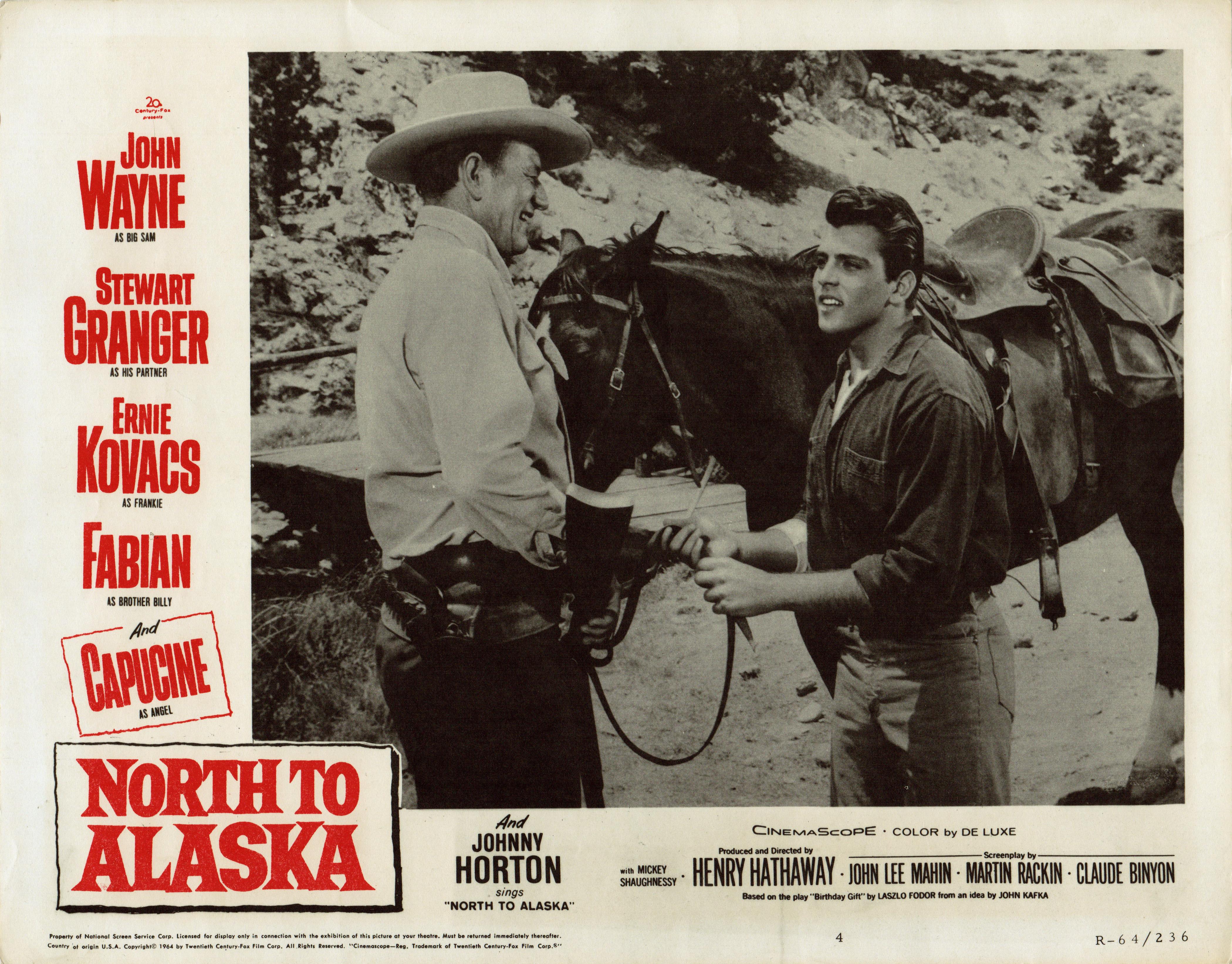 Unknown Color Photograph - North to Alaska - Starring John Wayne - 1960 Original Lobbycard