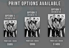 Ocean's 11 Cast Publicity Still Globe Photos Fine Art Print