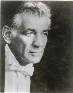Official Portrait of  L. Bernstein - Vintage Photo - 1970s