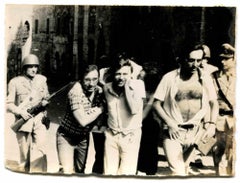 Old Days-Claudio Carabba quitte le prison de San Gimignano... - Photo vintage - 1975