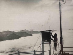 Old Days - High Altitude Surveys - Retro Photo - Mid-20th Century