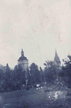 Old Days Foto – Kirche – Vintage-Foto – Mitte des 20. Jahrhunderts