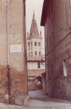Old days Photo - Way to the Castle - Retro Photo - 1960s