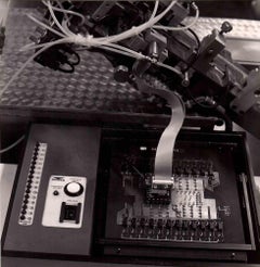 Fábrica Olivetti en Scarmagno - Foto vintage en B/N - Años 70