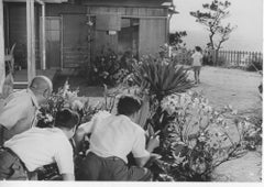 On the set of “Tengoku to jigoku” by Kurosawa - Vintage Photo - 1963