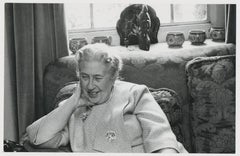 Vintage On the sofa with Agatha Christie