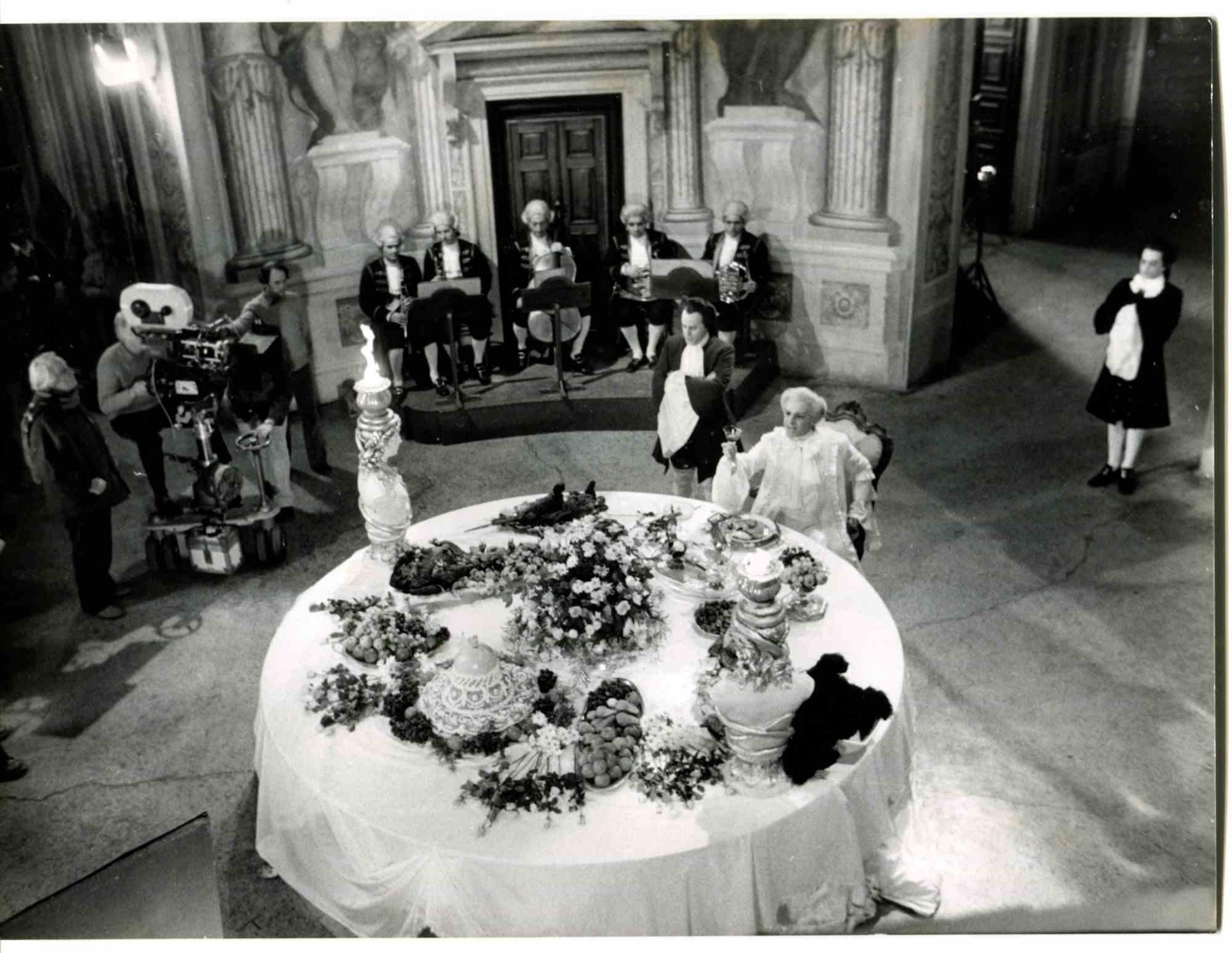 Portrait Photograph Unknown - On the Stet of Don Giovanni par Joseph Losey - 1979