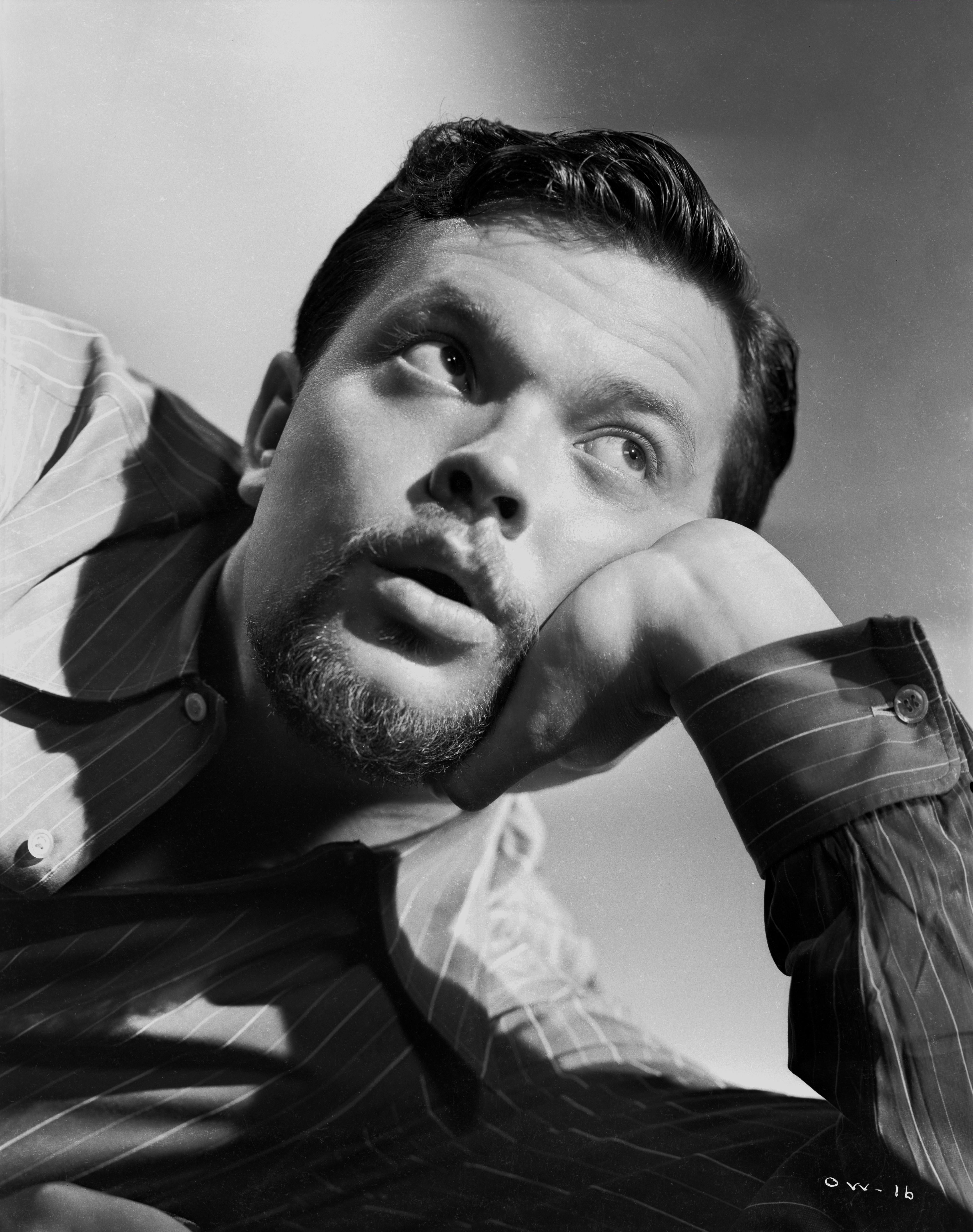 Orson Welles Klassisches Studio-Porträt