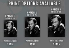 Orson Welles Dramatic Portrait II Globe Photos Fine Art Print